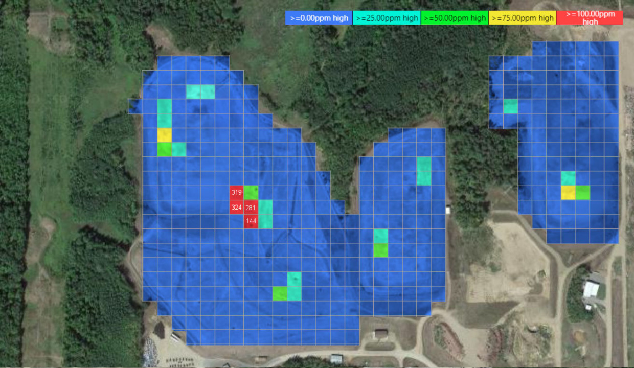 Landfill Area Mapping