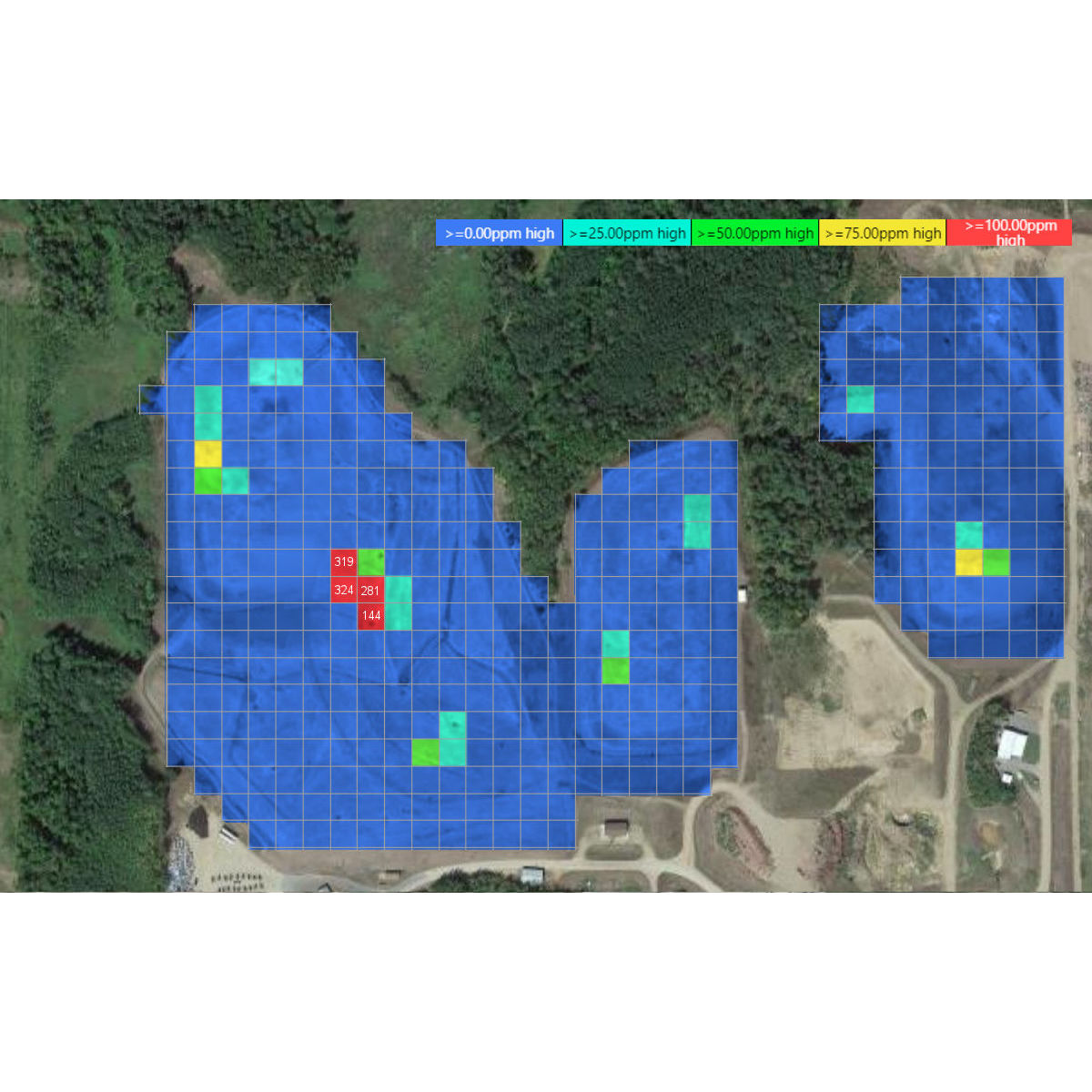 Aeromon Area Mapping